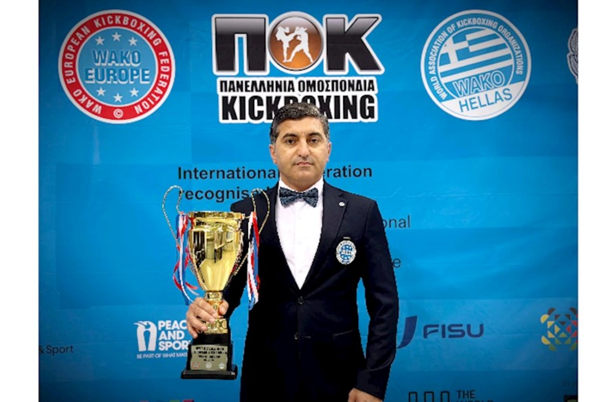 Azərbaycanlı hakim Yunanıstanda mükafata layiq görülüb — FOTOLAR