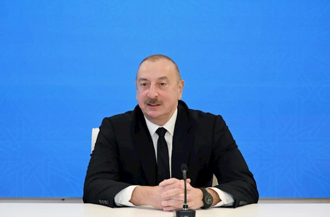Azərbaycan, Qazaxıstan və Özbəkistan prezidentlərinin üçtərəfli görüşü olub — FOTOLAR (YENİLƏNİB)