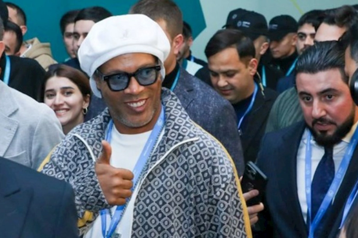 Ronaldinyodan COP29-da iştirakla bağlı PAYLAŞIM — FOTO