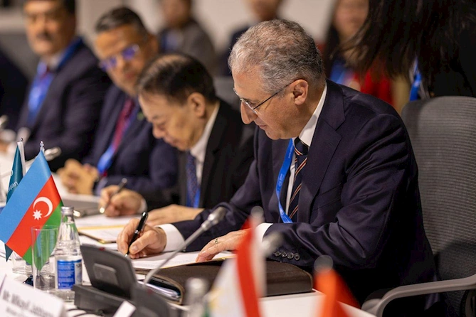 COP29 çərçivəsində iqlim dəyişikliyi və buzlaqların qorunması üzrə birgə Bəyannamə imzalanıb — FOTOLAR COP29 çərçivəsində iqlim dəyişikliyi və buzlaqların qorunması üzrə birgə Bəyannamə imzalanıb — FOTOLAR