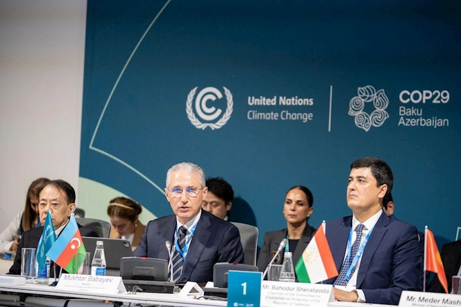 COP29 çərçivəsində iqlim dəyişikliyi və buzlaqların qorunması üzrə birgə Bəyannamə imzalanıb — FOTOLAR COP29 çərçivəsində iqlim dəyişikliyi və buzlaqların qorunması üzrə birgə Bəyannamə imzalanıb — FOTOLAR