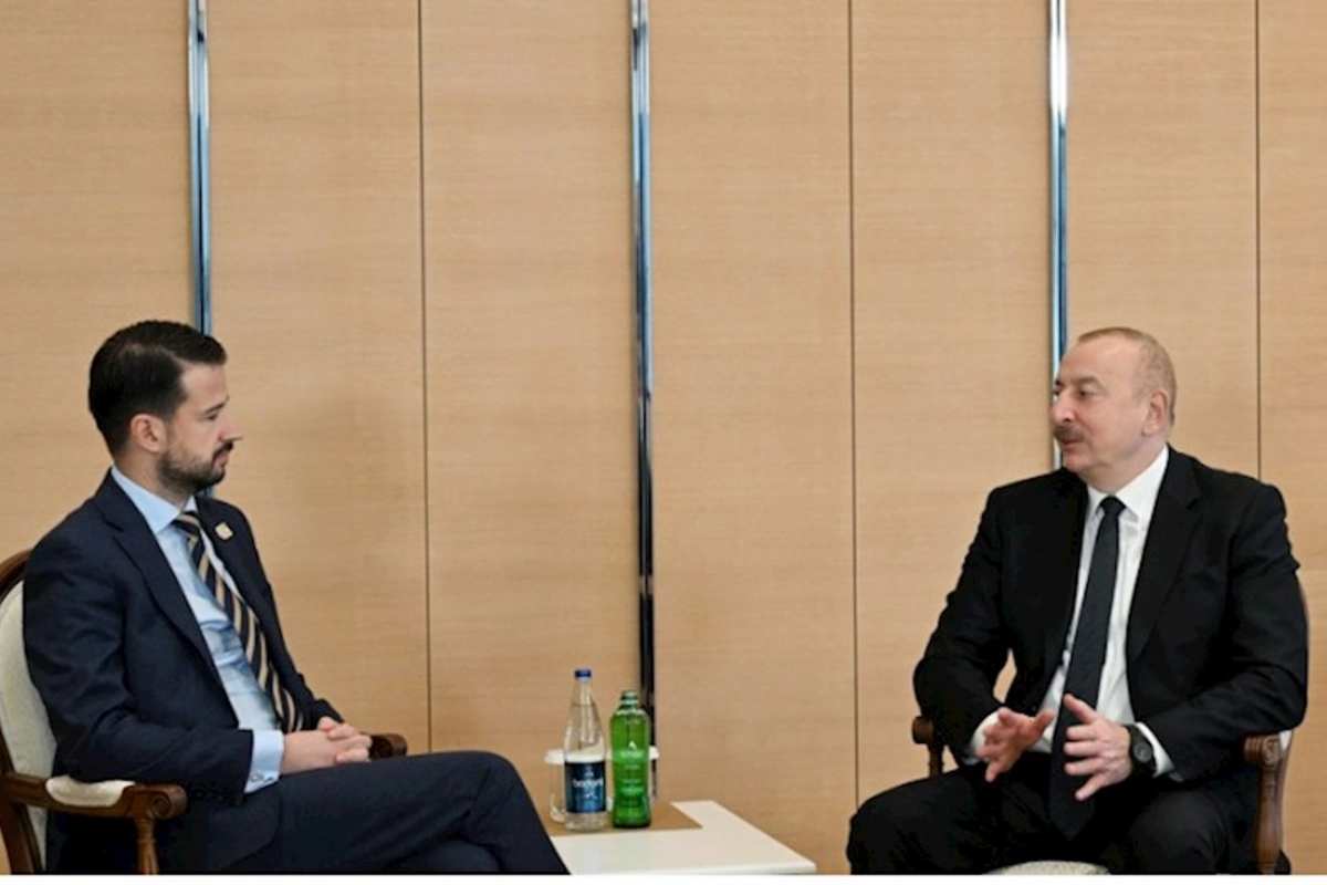 İlham Əliyev Monteneqronun Prezidenti ilə görüşdü — YENİLƏNDİ