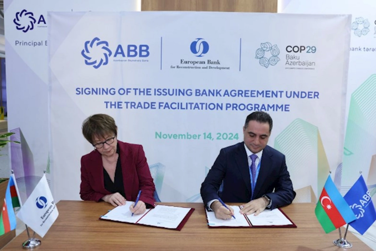 ABB ilə Avropa Yenidənqurma və İnkişaf Bankı arasında 50 milyon dollarlıq anlaşma imzalandı — FOTOLAR
