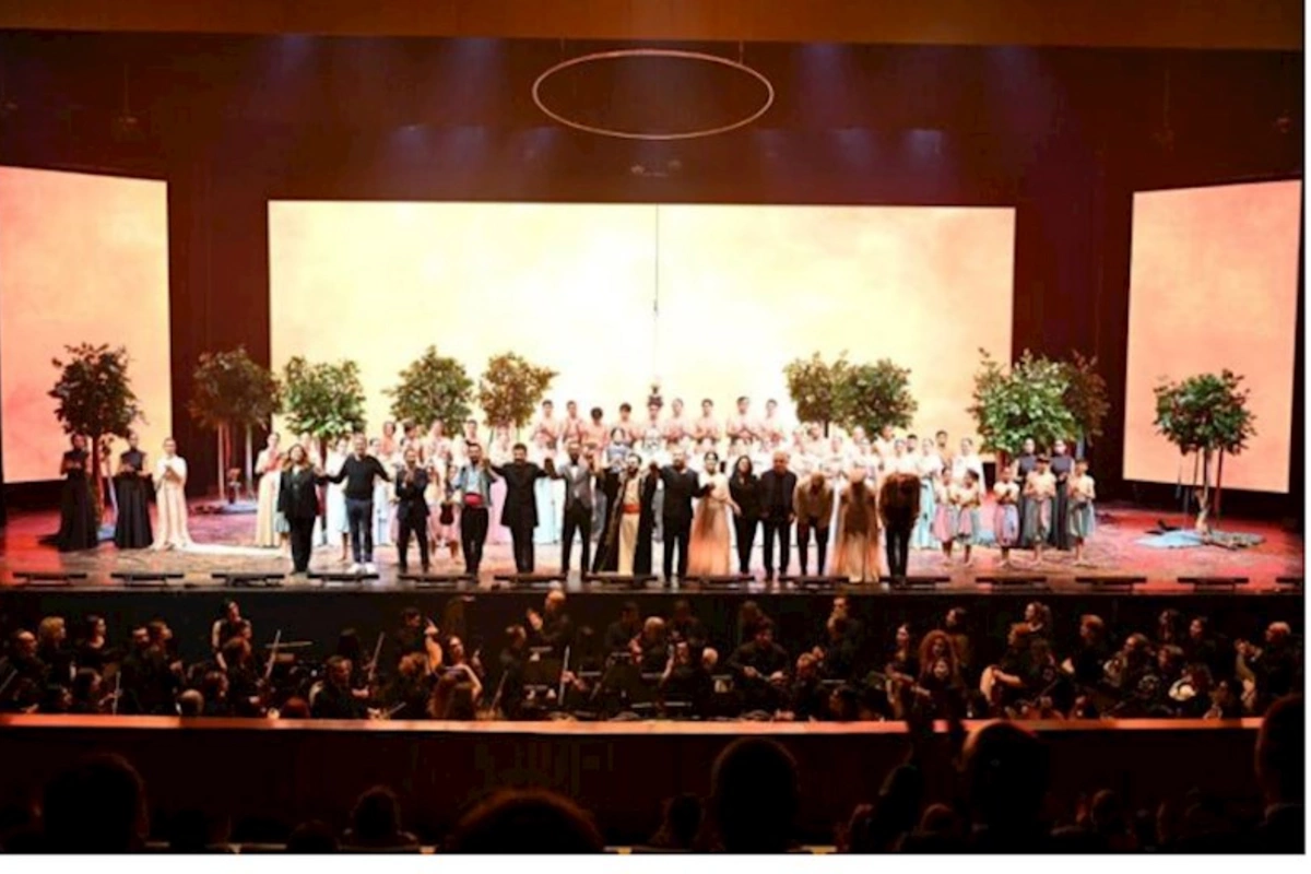 COP29-un qonaqlarına “Oyanış adlı konsert-tamaşa təqdim edildi — FOTOLAR