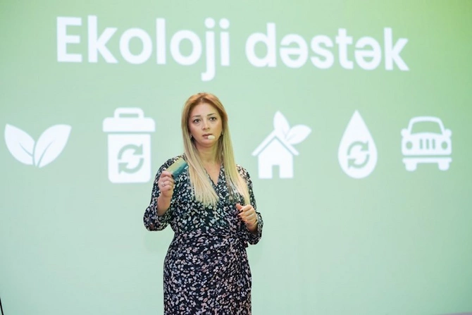 “AFB Bank” yaşıl dünya üçün addımlar atır — YENİ Eko kart (FOTOLAR) “AFB Bank” yaşıl dünya üçün addımlar atır — YENİ Eko kart (FOTOLAR)