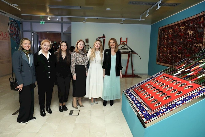 Milli Xalça Muzeyində “İqlimlər və ilmələr beynəlxalq sərgisi açılıb — FOTOLAR