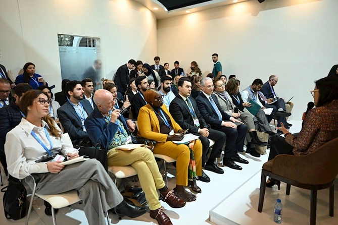 “İqlim üçün mədəniyyət” adlı panel sessiya keçirilib — FOTOLAR