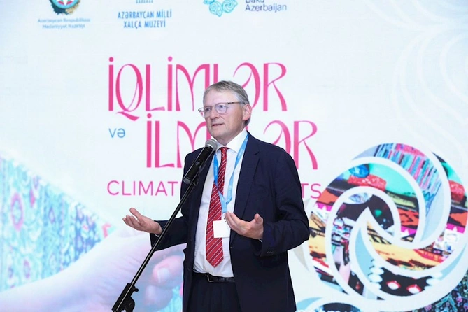 Milli Xalça Muzeyində “İqlimlər və ilmələr beynəlxalq sərgisi açılıb — FOTOLAR