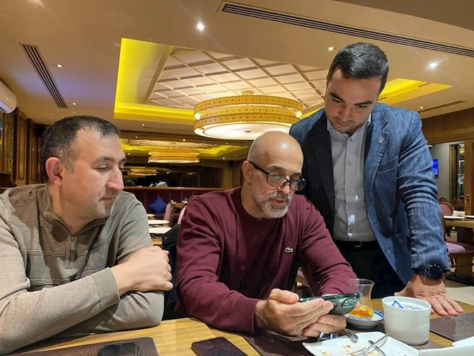 Xalq artisti ilə görüş keçirildi — FOTOLAR