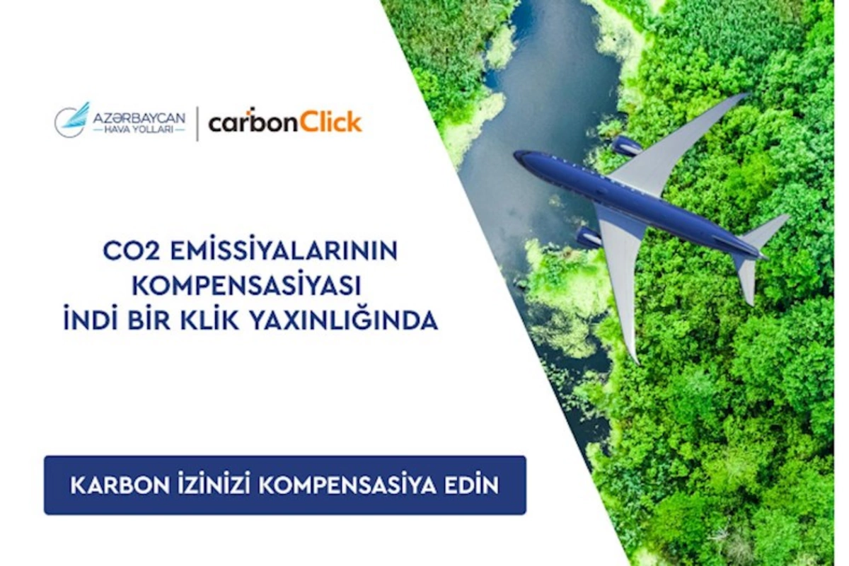 AZAL və “CarbonClick” aviasiya sahəsində karbon emissiyalarının azaldılması yollarını müzakirə edib