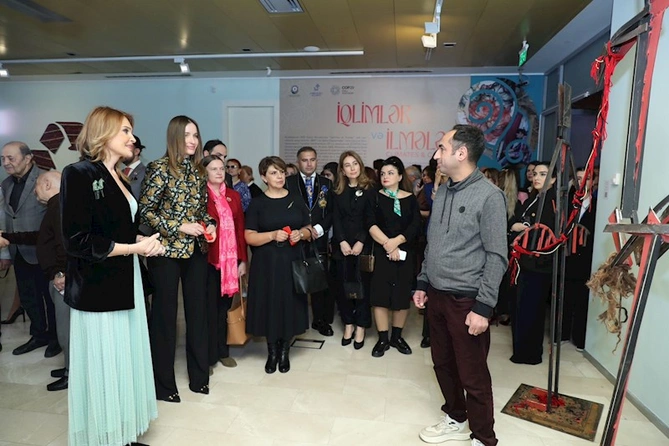 Milli Xalça Muzeyində “İqlimlər və ilmələr beynəlxalq sərgisi açılıb — FOTOLAR