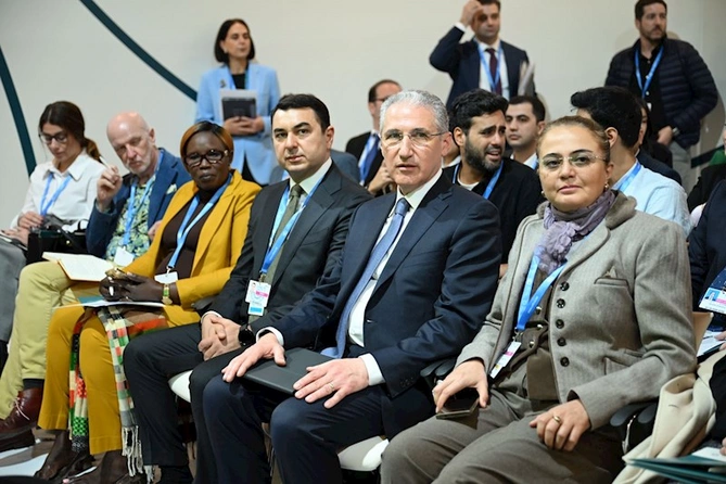 “İqlim üçün mədəniyyət” adlı panel sessiya keçirilib — FOTOLAR