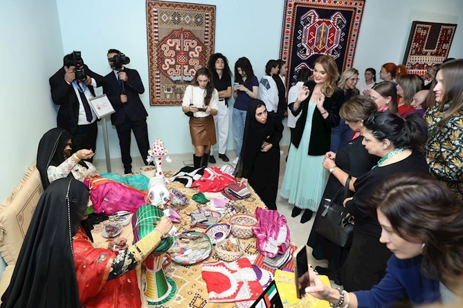 Milli Xalça Muzeyində “İqlimlər və ilmələr beynəlxalq sərgisi açılıb — FOTOLAR