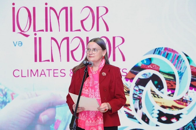 Milli Xalça Muzeyində “İqlimlər və ilmələr beynəlxalq sərgisi açılıb — FOTOLAR
