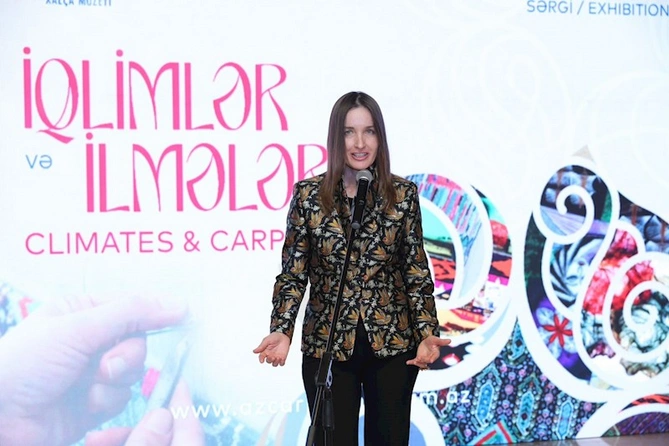 Milli Xalça Muzeyində “İqlimlər və ilmələr beynəlxalq sərgisi açılıb — FOTOLAR