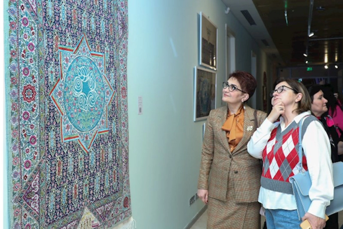 Milli Xalça Muzeyində “İqlimlər və ilmələr beynəlxalq sərgisi açılıb — FOTOLAR