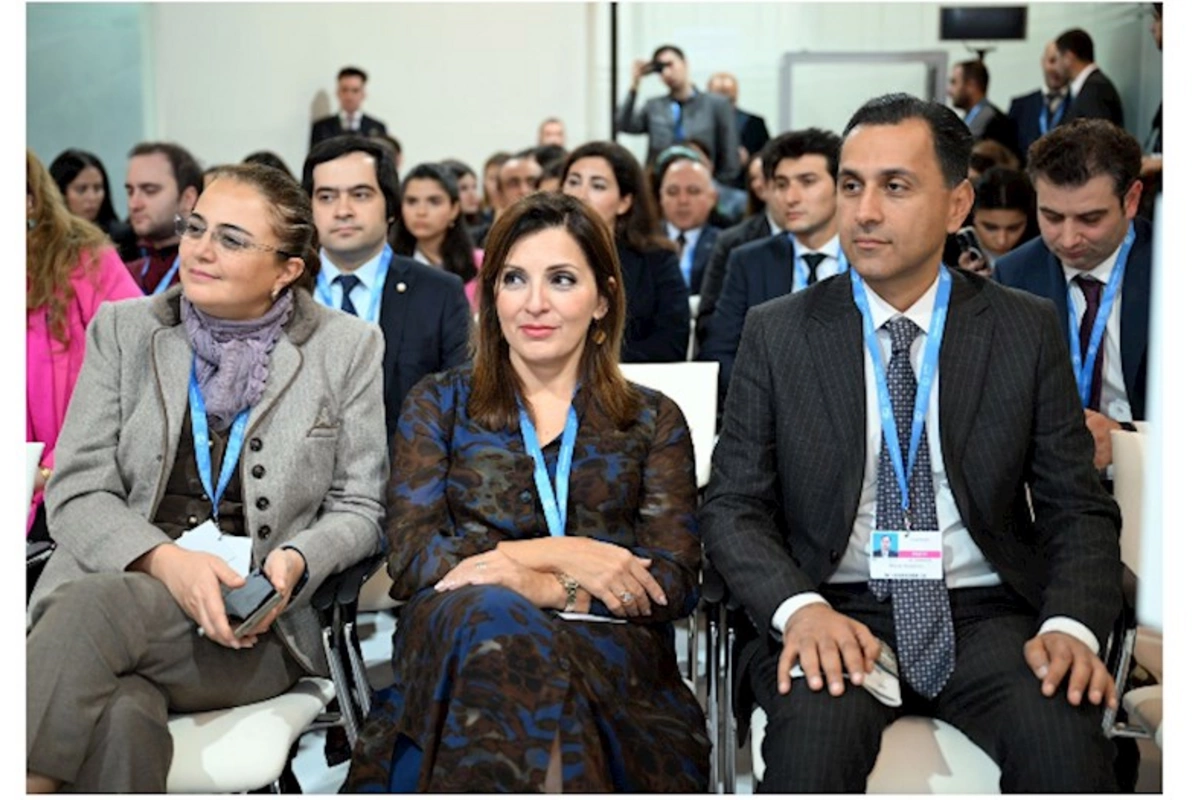 Azərbaycanın irəli sürdüyü “İqlim üçün mədəniyyət” təşəbbüsünün təqdimatı keçirilib — FOTOLAR