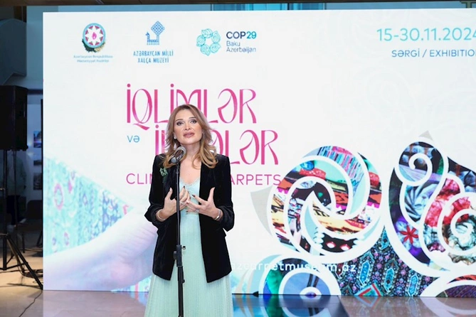 Milli Xalça Muzeyində “İqlimlər və ilmələr beynəlxalq sərgisi açılıb — FOTOLAR