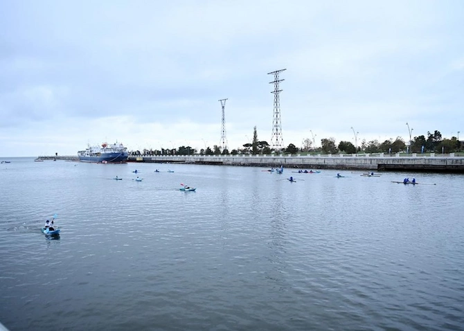 AKAF COP29-la bağlı avarçəkmə yürüşü təşkil etdi — FOTOLAR