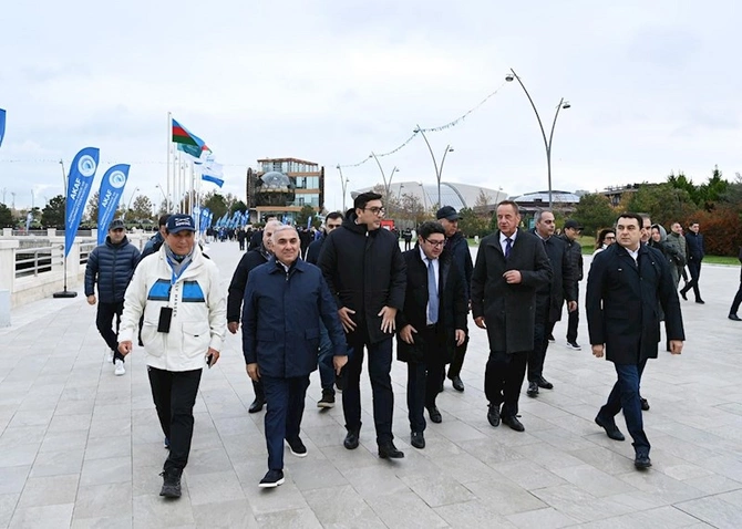 AKAF COP29-la bağlı avarçəkmə yürüşü təşkil etdi — FOTOLAR
