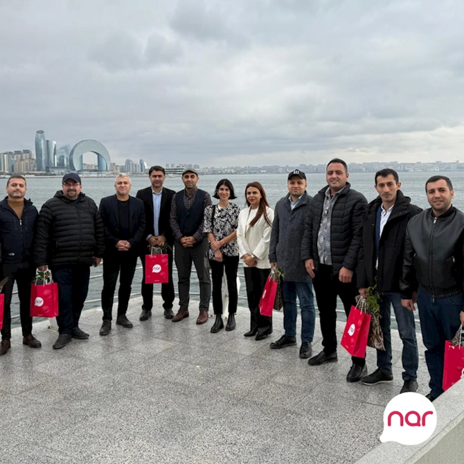“Nar”ın dəstəyi ilə keçirilən ekologiya təlimi beynəlxalq ekspertlə görüşlə yekunlaşdı — FOTOLAR
