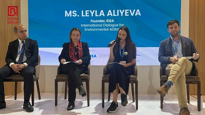 Leyla Əliyeva COP29-da çıxış etdi — FOTOLAR (VİDEO)