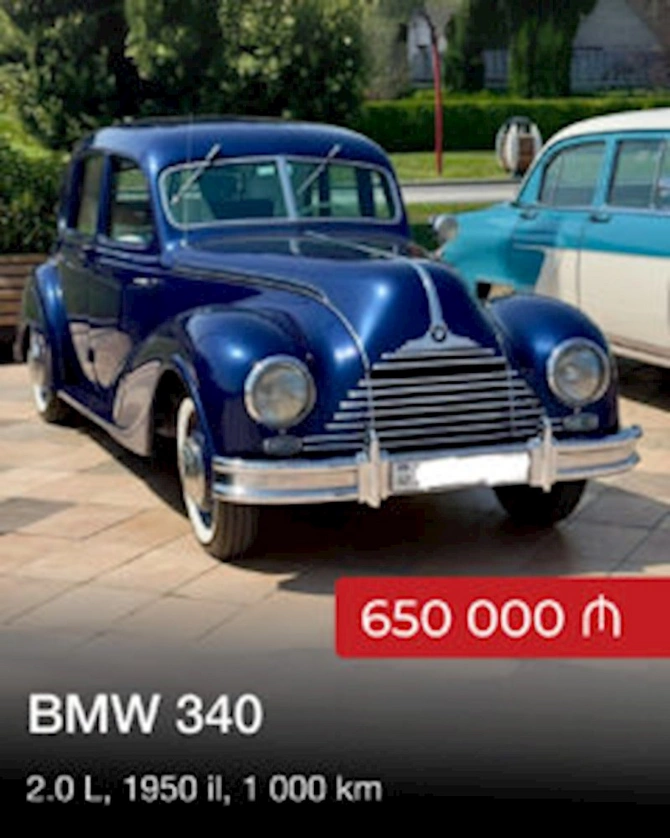 Bakıda 650 min manata 75 yaşlı BMW satılır — FOTO