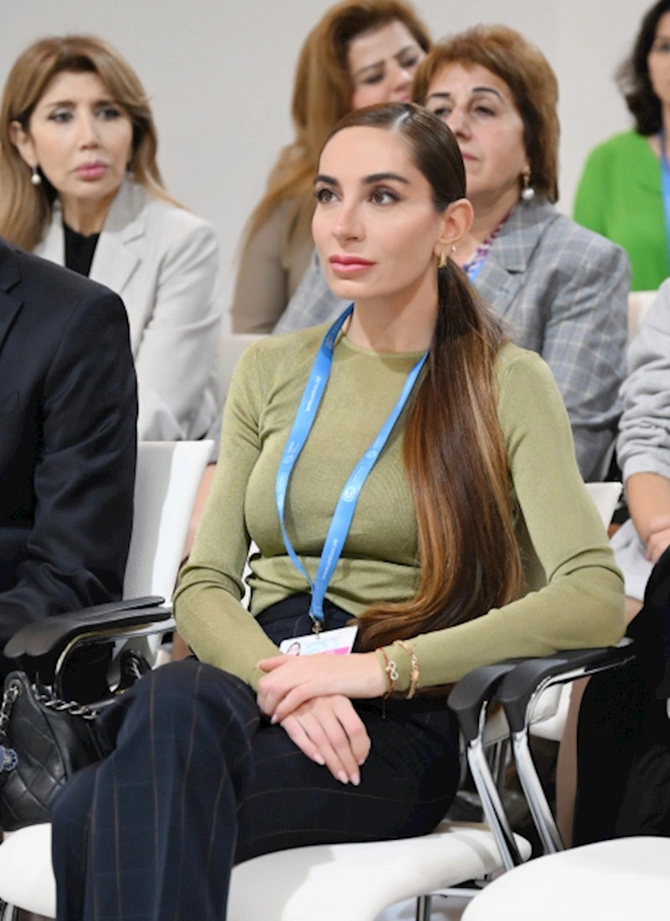 Leyla Əliyeva COP29 çərçivəsində müzakirələrdə iştirak etdi — FOTOLAR Leyla Əliyeva COP29 çərçivəsində müzakirələrdə iştirak etdi — FOTOLAR