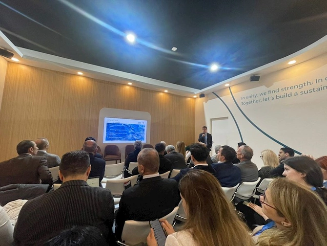 COP29-da Xəzərin sahilyanı ərazilərinin dayanıqlığı və biomüxtəlifliyin qorunması müzakirə olundu — FOTOLAR