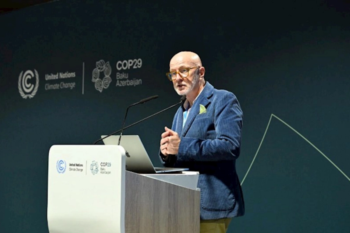“İqlim üçün mədəniyyət: gənclərin davranış dəyişikliyinin formalaşdırılmasına cəlb edilməsi mövzusunda panel sessiyası keçirilib — FOTOLAR