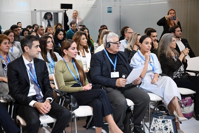Leyla Əliyeva COP29 çərçivəsində müzakirələrdə iştirak etdi — FOTOLAR Leyla Əliyeva COP29 çərçivəsində müzakirələrdə iştirak etdi — FOTOLAR