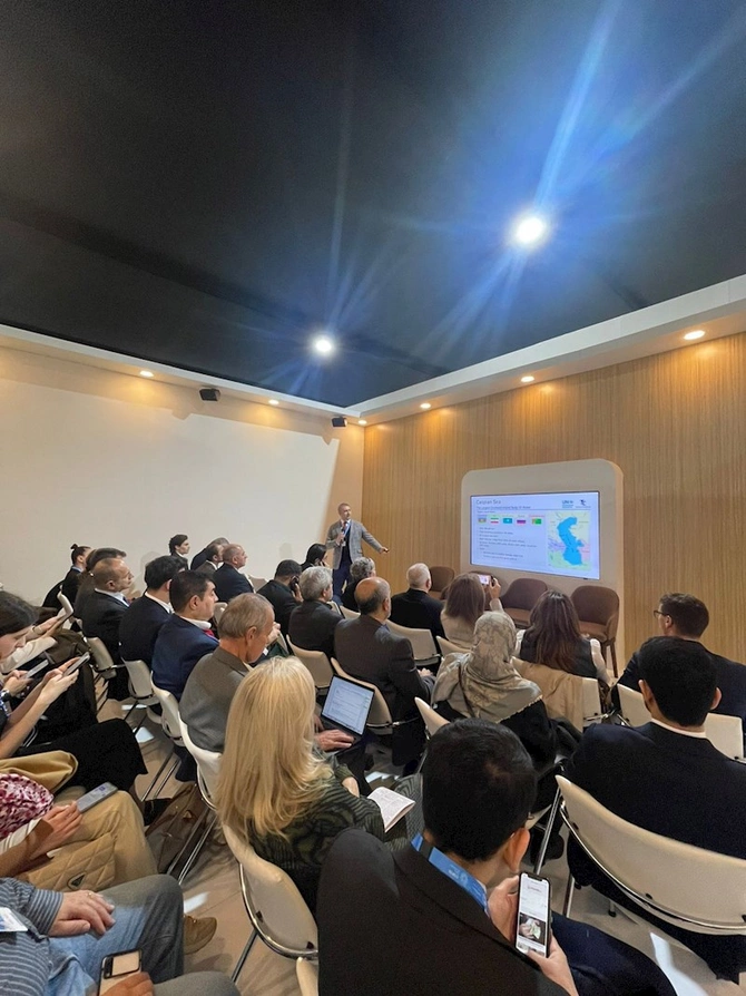 COP29-da Xəzərin sahilyanı ərazilərinin dayanıqlığı və biomüxtəlifliyin qorunması müzakirə olundu — FOTOLAR