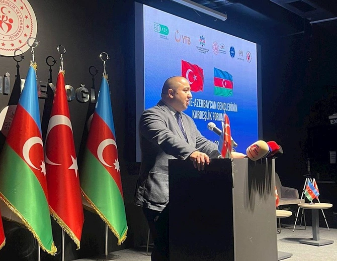 İstanbulda “Türkiyə-Azərbaycan Gənclərinin Qardaşlıq Forumu” keçirilib — FOTOLAR/VİDEO