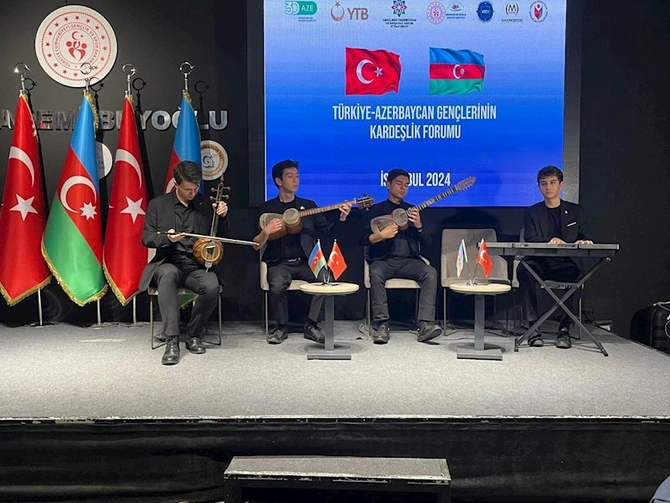 İstanbulda “Türkiyə-Azərbaycan Gənclərinin Qardaşlıq Forumu” keçirilib — FOTOLAR/VİDEO