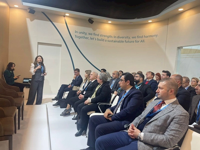 COP29-da Xəzərin sahilyanı ərazilərinin dayanıqlığı və biomüxtəlifliyin qorunması müzakirə olundu — FOTOLAR