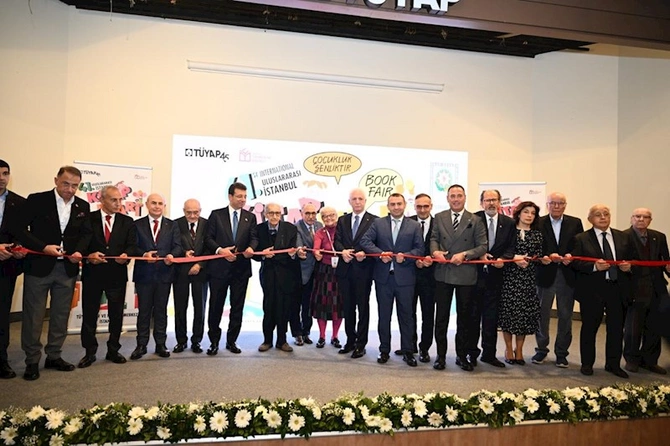 Azərbaycanın ilk dəfə fəxri qonaq ölkə olduğu 41-ci İstanbul Beynəlxalq Kitab Sərgisinin açılışı keçirilib — FOTOLAR