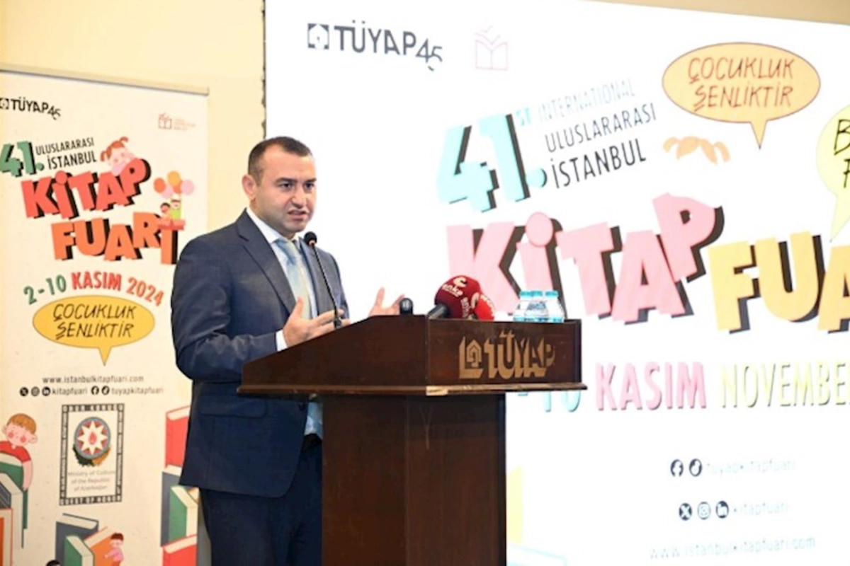 Azərbaycanın ilk dəfə fəxri qonaq ölkə olduğu 41-ci İstanbul Beynəlxalq Kitab Sərgisinin açılışı keçirilib — FOTOLAR