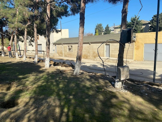 Yağışdan sonra hasarları uçan məktəblərlə bağlı AÇIQLAMA (FOTOLAR)