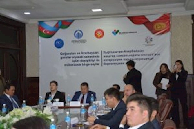 Qırğızıstanda COP29-a həsr edilmiş konfrans keçirilib — FOTOLAR