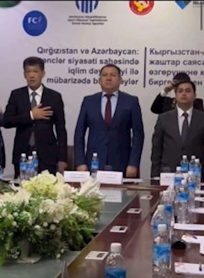 Qırğızıstanda COP29-a həsr edilmiş konfrans keçirilib — FOTOLAR