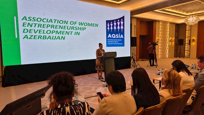 Türk dünyasının qadınları iqtisadi sıçrayış üçün birləşir — FOTOLAR Türk dünyasının qadınları iqtisadi sıçrayış üçün birləşir — FOTOLAR