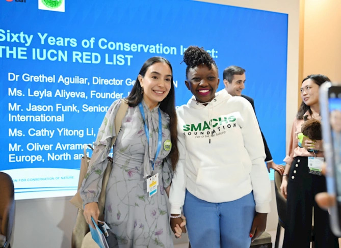 Leyla Əliyeva COP29-da nadir canlıların mühafizəsinə həsr olunan panel müzakirələrində — FOTOLAR Leyla Əliyeva COP29-da nadir canlıların mühafizəsinə həsr olunan panel müzakirələrində — FOTOLAR