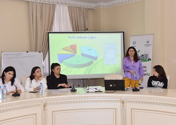 Azəri Gənclər Alyansı “Yaşıl həyat naminə” mövzusunda təlimlər keçirib — FOTOLAR Azəri Gənclər Alyansı “Yaşıl həyat naminə” mövzusunda təlimlər keçirib — FOTOLAR