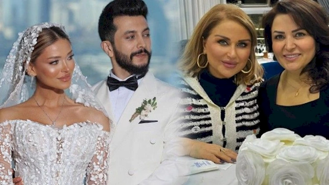 Mələkxanım Eyubova qudası ilə — FOTO
