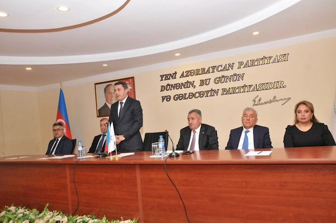 Abşeronda Yeni Azərbaycan Partiyasının yaranmasının 32-ci ildönümü münasibətilə tədbir keçirilib — FOTOLAR Abşeronda Yeni Azərbaycan Partiyasının yaranmasının 32-ci ildönümü münasibətilə tədbir keçirilib — FOTOLAR
