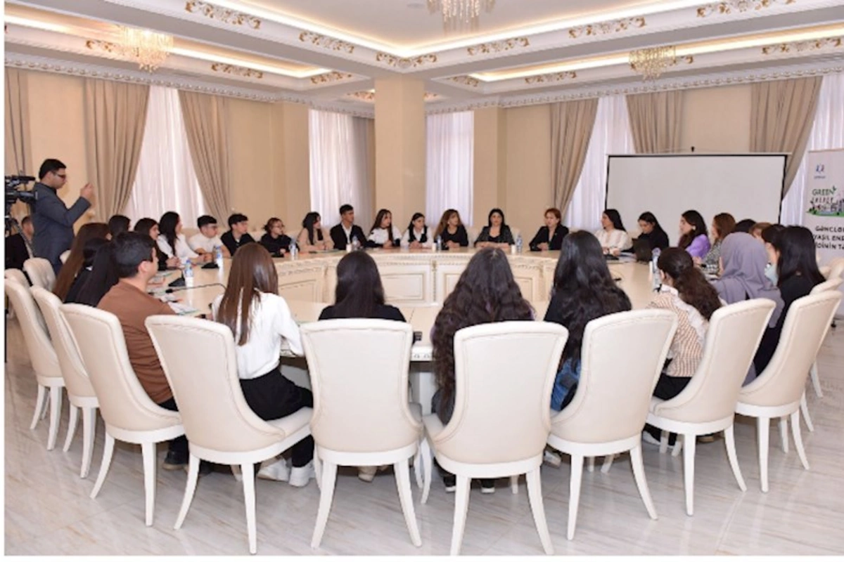 Azəri Gənclər Alyansı “Yaşıl həyat naminə” mövzusunda təlimlər keçirib — FOTOLAR