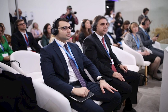 Agentlik sədri COP29 çərçivəsində tədbirdə iştirak etdi — FOTOLAR