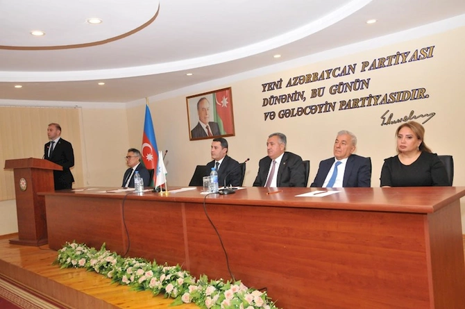 Abşeronda Yeni Azərbaycan Partiyasının yaranmasının 32-ci ildönümü münasibətilə tədbir keçirilib — FOTOLAR Abşeronda Yeni Azərbaycan Partiyasının yaranmasının 32-ci ildönümü münasibətilə tədbir keçirilib — FOTOLAR