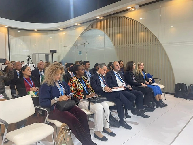COP29-da iqlim dəyişikliyinin transsərhəd su resurslarına təsiri ilə bağlı məqsəd və hədəflər müzakirə edilib — FOTOLAR