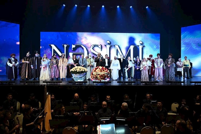 Heydər Əliyev Sarayında “Nəsimi” operasının premyerası keçirildi — FOTOLAR